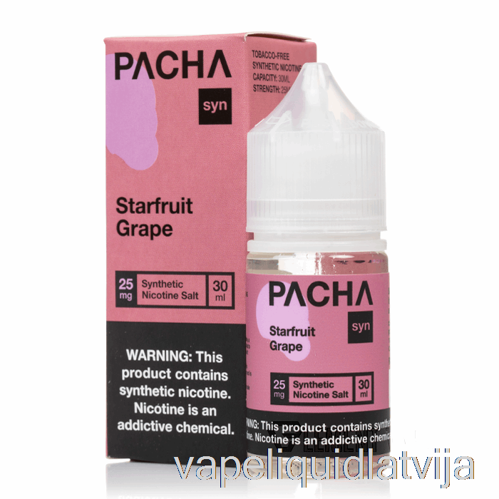 Starfruit Grape - Pachamama Salts - 30ml 25mg Vape šķidrums